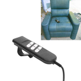 Remote Handset Controller Remote Hand Control with 6 Button for Lift Chairs Power Recliners Electric Sofa