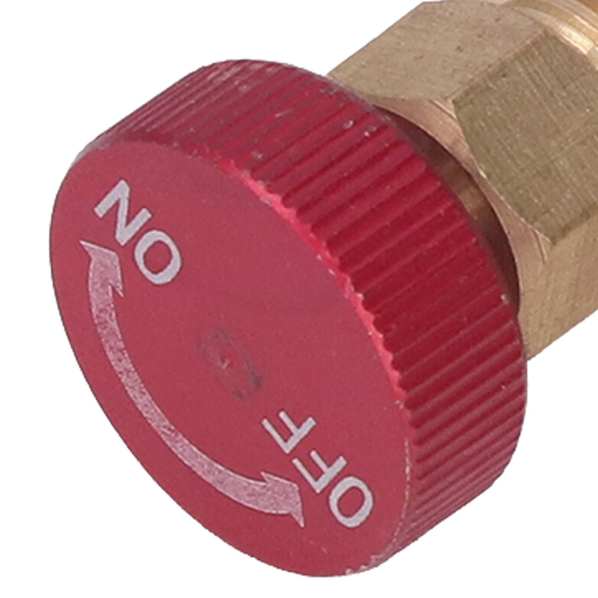 2PCS Refrigeration Control Valve 1/4SAE Male Thread 5/16SAE Female Thread Refrigerant Charging Valve Adapter for R410A