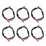 10Pcs 10K Temp Sensor Probe PVC Copper Waterproof NTC Thermistor Probes for Air Conditioner - Extra Image