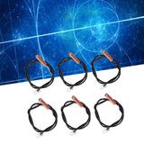 10Pcs 10K Temp Sensor Probe PVC Copper Waterproof NTC Thermistor Probes for Air Conditioner