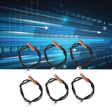 10Pcs 10K Temp Sensor Probe PVC Copper Waterproof NTC Thermistor Probes for Air Conditioner - Extra Image
