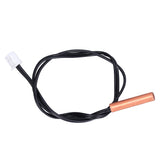 10Pcs 10K Temp Sensor Probe PVC Copper Waterproof NTC Thermistor Probes for Air Conditioner