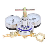 Nitrogen Regulator Gauge Kit Pressure Reducing Valve Brass Inlet Outlet Meter Reducer
