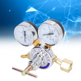 Nitrogen Regulator Gauge Kit Pressure Reducing Valve Brass Inlet Outlet Meter Reducer