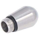 Coffee Machine Steam Nozzle Milk Frother Washable Detachable Stainless Steel Replacement for Bofu3 Holes