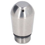 Coffee Machine Steam Nozzle Milk Frother Washable Detachable Stainless Steel Replacement for Bofu3 Holes