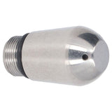Coffee Machine Steam Nozzle Milk Frother Washable Detachable Stainless Steel Replacement for Bofu3 Holes - Close-Up Angle
