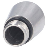 Coffee Machine Steam Nozzle Milk Frother Washable Detachable Stainless Steel Replacement for Bofu3 Holes