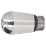 Coffee Machine Steam Nozzle Milk Frother Washable Detachable Stainless Steel Replacement for Bofu4 Holes