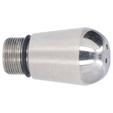 Coffee Machine Steam Nozzle Milk Frother Washable Detachable Stainless Steel Replacement for Bofu4 Holes