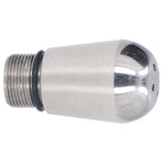 Coffee Machine Steam Nozzle Milk Frother Washable Detachable Stainless Steel Replacement for Bofu4 Holes