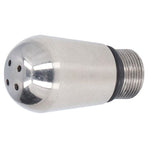 Coffee Machine Steam Nozzle Milk Frother Washable Detachable Stainless Steel Replacement for Bofu4 Holes