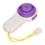 5 in 1 Handheld Massager Battery Powered Wear Resistant Ergonomic ABS Massager with 5 Massage Heads for Whole Body - Low Angle