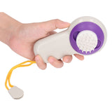 5 in 1 Handheld Massager Battery Powered Wear Resistant Ergonomic ABS Massager with 5 Massage Heads for Whole Body