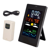 Weather Station Humidity Temperature Monitoring USB Powered Weather Forecast Clock Function Home Weather Station