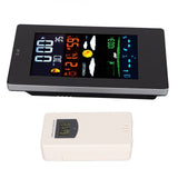 Weather Station Humidity Temperature Monitoring USB Powered Weather Forecast Clock Function Home Weather Station