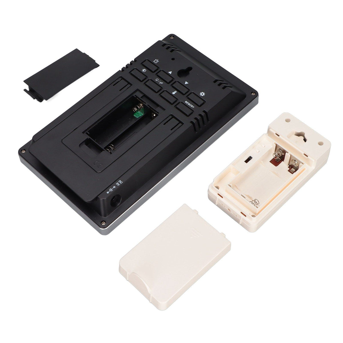 Weather Station Humidity Temperature Monitoring USB Powered Weather Forecast Clock Function Home Weather Station