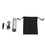 013 Electric Mini Shaver Portable Low Noise Power Display USB Mini Electric Shaver for MenSilver