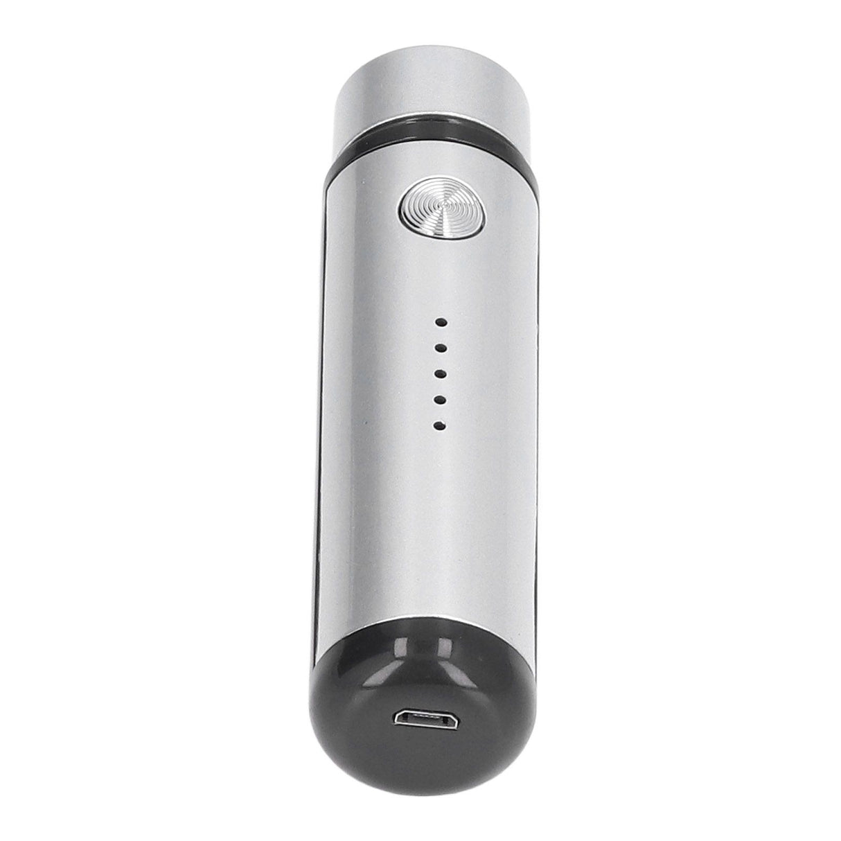 013 Electric Mini Shaver Portable Low Noise Power Display USB Mini Electric Shaver for MenSilver