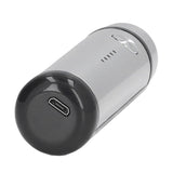 013 Electric Mini Shaver Portable Low Noise Power Display USB Mini Electric Shaver for MenSilver - Extra Image