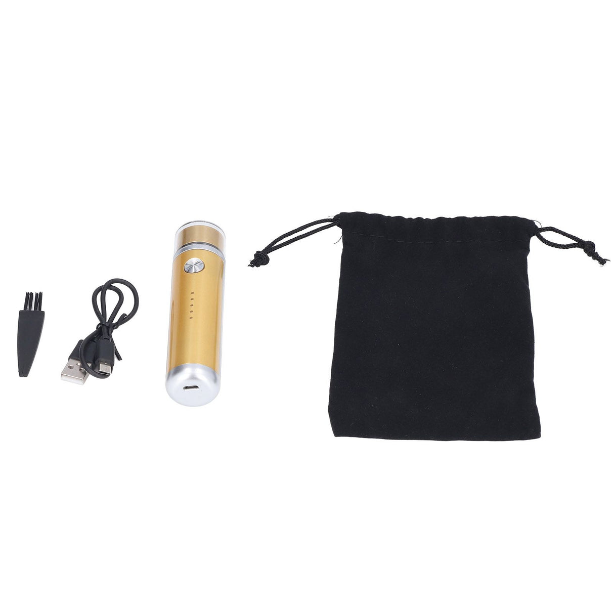 013 Electric Mini Shaver Portable Low Noise Power Display USB Mini Electric Shaver for MenGold