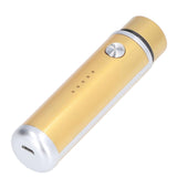 013 Electric Mini Shaver Portable Low Noise Power Display USB Mini Electric Shaver for MenGold - Rear View