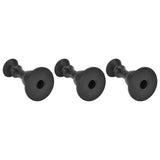 3Pcs Washer Door Stopper Front Load Washing Machine Door Holder Prop Rubber for Family UseBlack - Extra Image