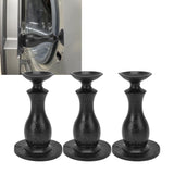 3Pcs Washer Door Stopper Front Load Washing Machine Door Holder Prop Rubber for Family UseBlack - Extra Image