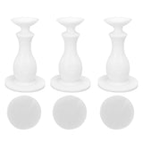 3Pcs Washer Door Stopper Front Load Washing Machine Door Holder Prop Rubber for Family UseWhite