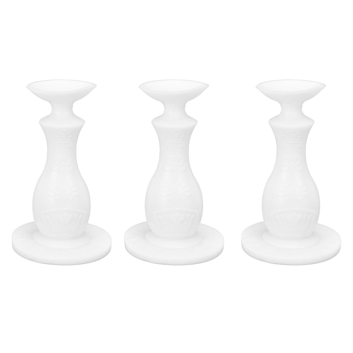 3Pcs Washer Door Stopper Front Load Washing Machine Door Holder Prop Rubber for Family UseWhite