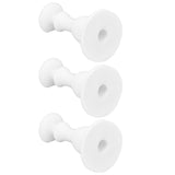 3Pcs Washer Door Stopper Front Load Washing Machine Door Holder Prop Rubber for Family UseWhite - Side View