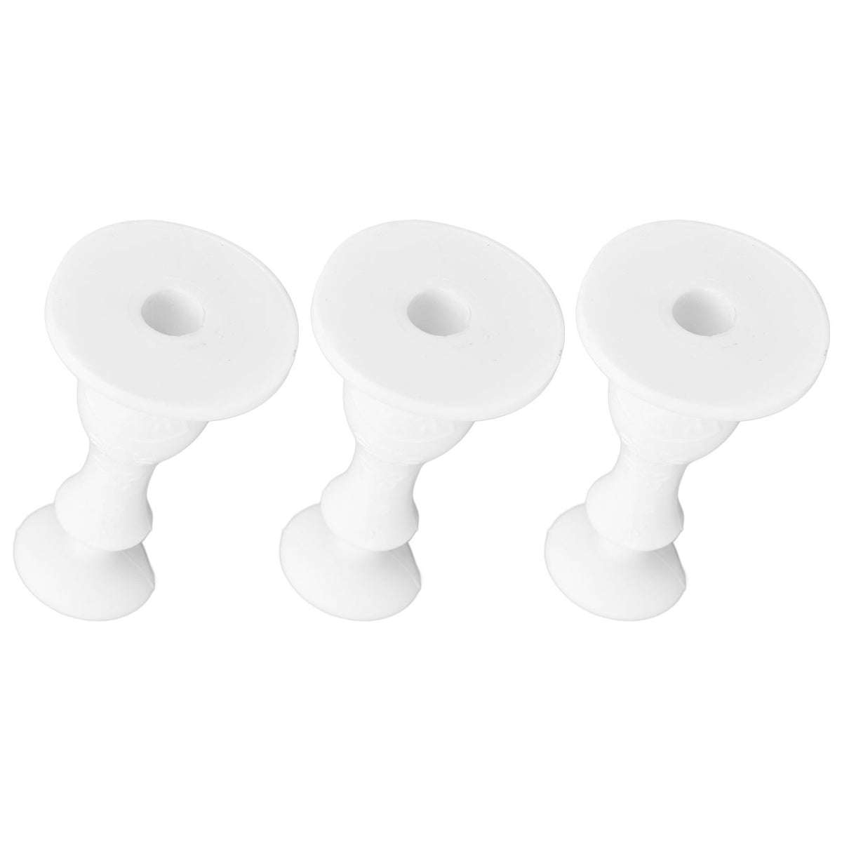3Pcs Washer Door Stopper Front Load Washing Machine Door Holder Prop Rubber for Family UseWhite