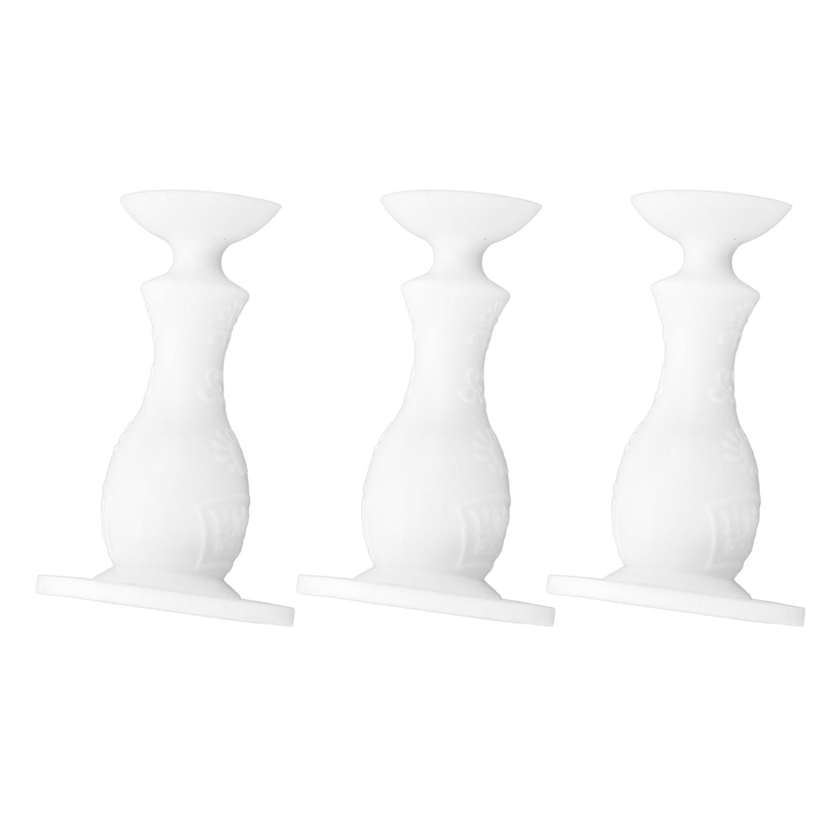 3Pcs Washer Door Stopper Front Load Washing Machine Door Holder Prop Rubber for Family UseWhite