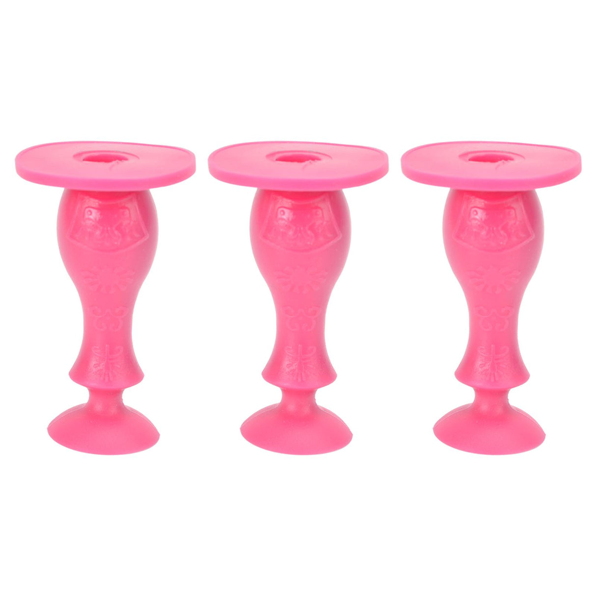 3Pcs Washer Door Stopper Front Load Washing Machine Door Holder Prop Rubber for Family UsePink
