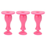 3Pcs Washer Door Stopper Front Load Washing Machine Door Holder Prop Rubber for Family UsePink