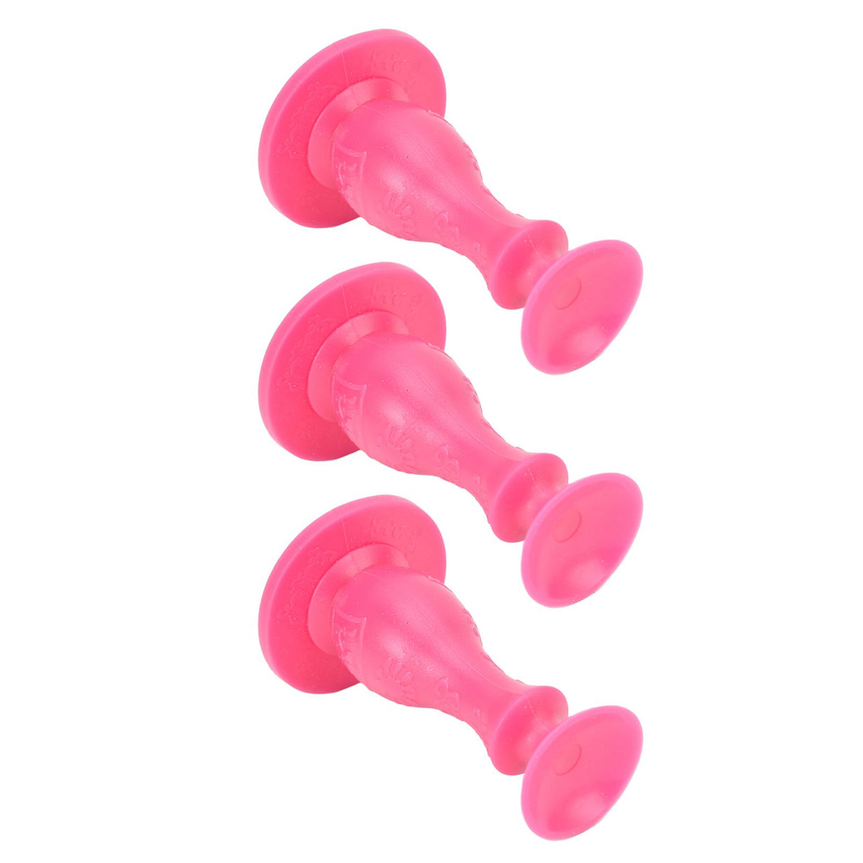 3Pcs Washer Door Stopper Front Load Washing Machine Door Holder Prop Rubber for Family UsePink