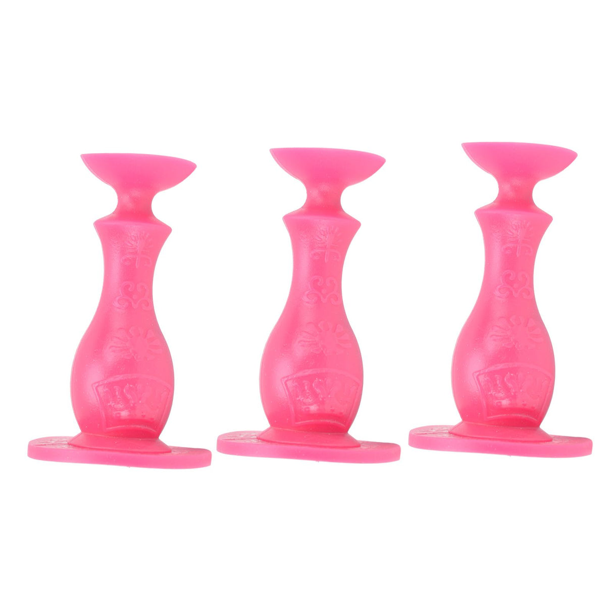 3Pcs Washer Door Stopper Front Load Washing Machine Door Holder Prop Rubber for Family UsePink