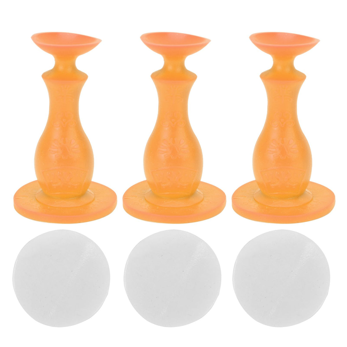 3Pcs Washer Door Stopper Front Load Washing Machine Door Holder Prop Rubber for Family UseOrange