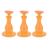 3Pcs Washer Door Stopper Front Load Washing Machine Door Holder Prop Rubber for Family UseOrange - Front View