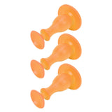 3Pcs Washer Door Stopper Front Load Washing Machine Door Holder Prop Rubber for Family UseOrange