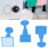 3Pcs Washer Door Prop Tower Type Soft Durable Suction Cup Design Front Load Washing Machine Door PropBlue - Extra Image