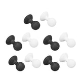 10PCS Washer Door Prop Stopper Rubber Washing Machine Door Holder Universal for Front Load Washer - Front View
