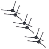 6pcs Sweeper Side Brush Vacuum Cleaner Side Brush Replacement for Lydsto R1 Smart Sweeper - Top-Down View