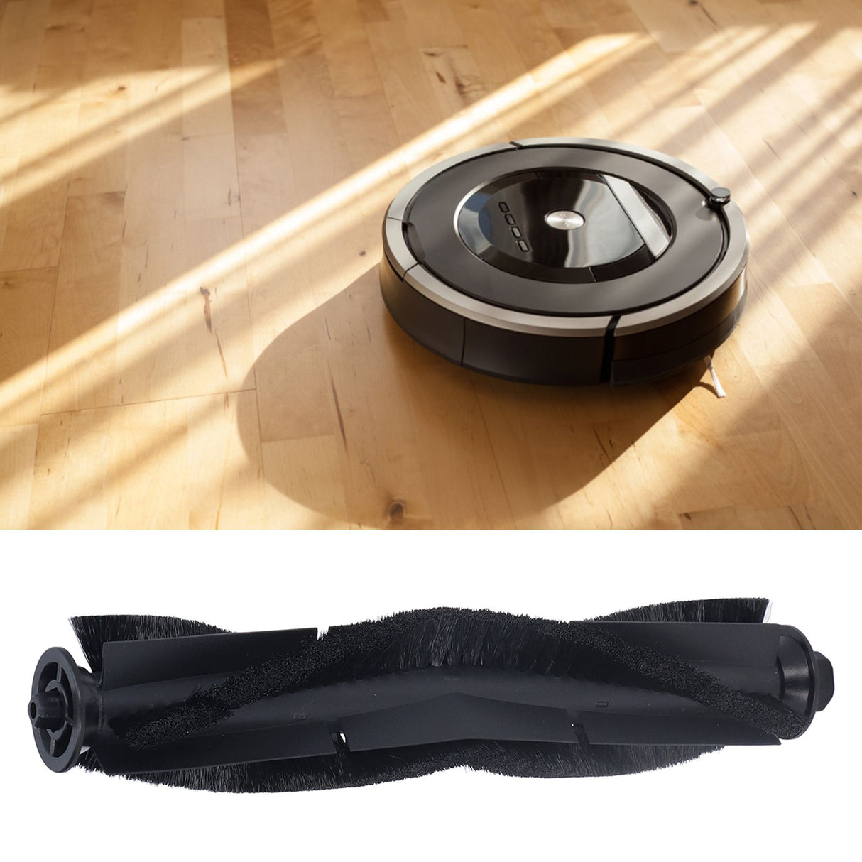 Main Roller Brush Replacement Rolling Brush for Lydsto R1 Intelligent Sweeping Robot