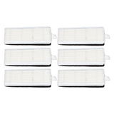 6pcs/set Sweeper Filter Replacement Parts for Lydsto R1 Filter Element Filter Screen Kit