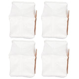 4pcs Vacuum Cleaner Dust Bag Efficient Dust Collection Bag for Lydsto R1 Vacuum Cleaner