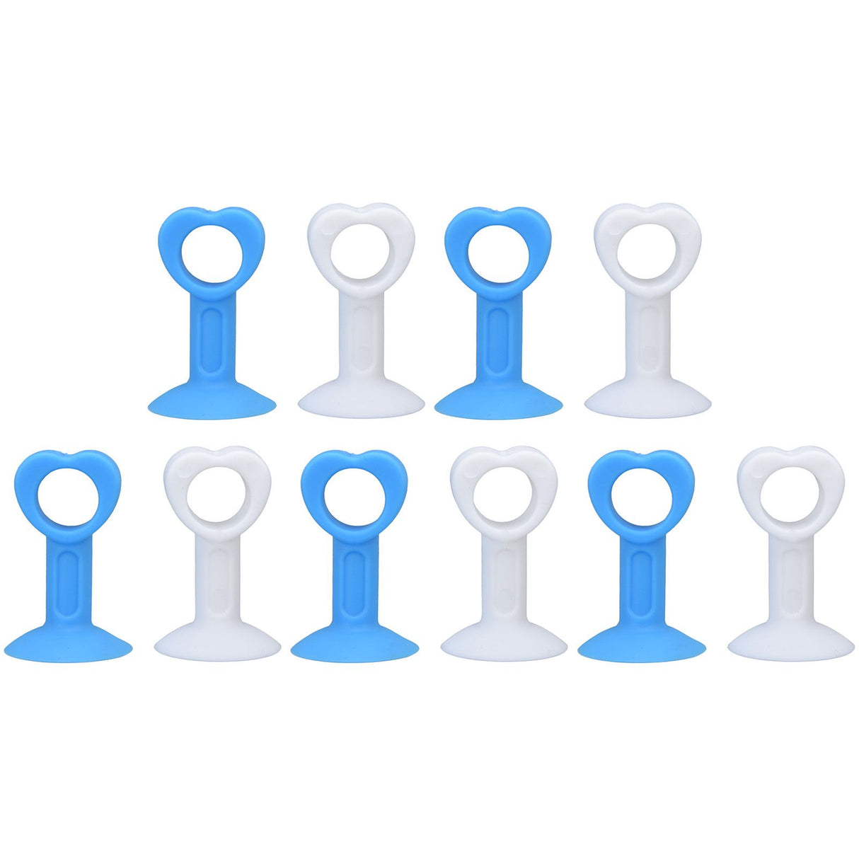 10Pcs Washer Door Prop Soft Durable Rubber Suction Cup Design Keey Dryness Air Circulation Washing Machine Door Prop