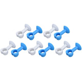 10Pcs Washer Door Prop Soft Durable Rubber Suction Cup Design Keey Dryness Air Circulation Washing Machine Door Prop - Front View