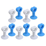 10Pcs Washer Door Prop Soft Durable Rubber Suction Cup Design Keey Dryness Air Circulation Washing Machine Door Prop - Low Angle