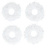 4Pcs Sweeper Replacement Mop Cloth Cleaning Mop Pad Non Woven Cloth for N9+ Sweeper Robot